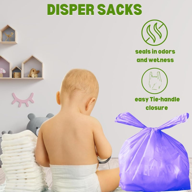 CHEFNENO Disposable Waste Disposal Bags - 500 Count - Image 5